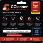 CCleaner Professional 1 PC - 1 YEAR