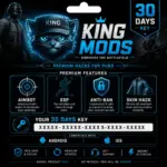 KINGMOD 30 DAYS KEY