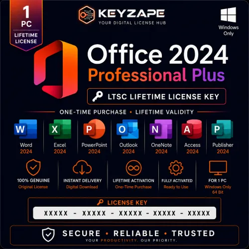 Office 2024 Professional Plus Lifetime LTSC License key