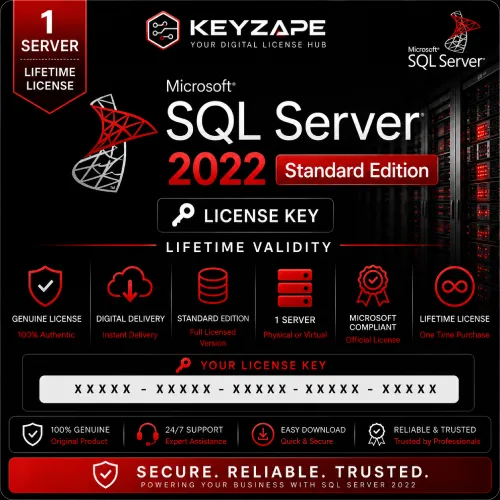 SQL Server 2022 Standard License Key