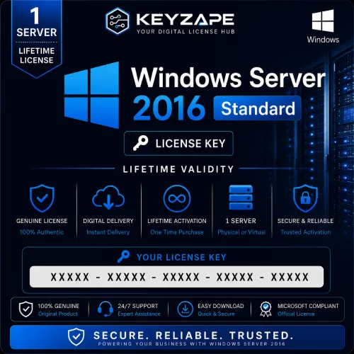 Windows Server 2016 Standard License Key